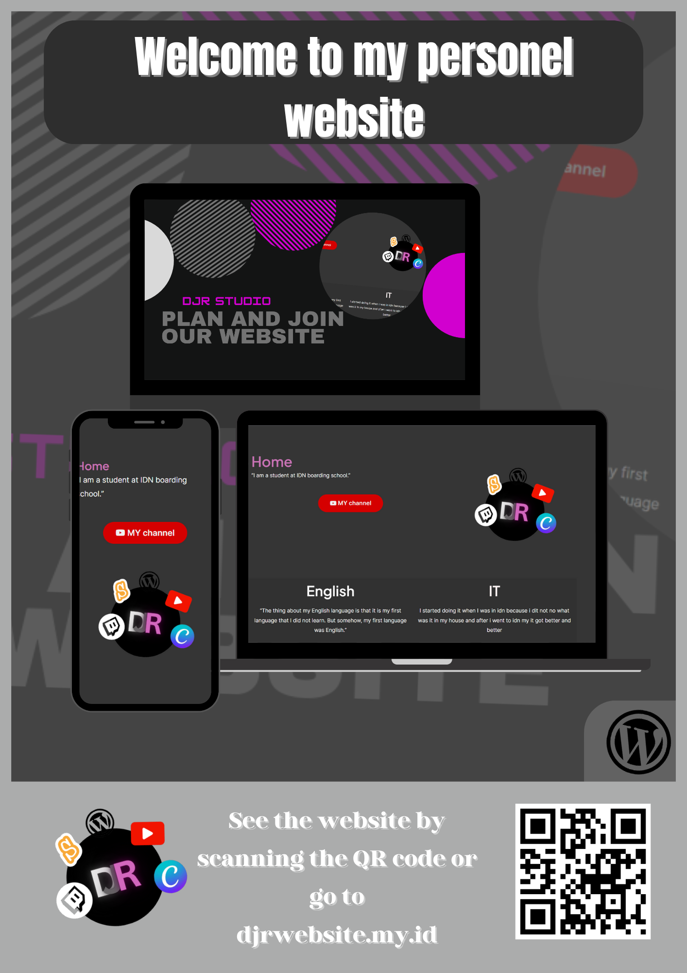 Welcome to my personel website