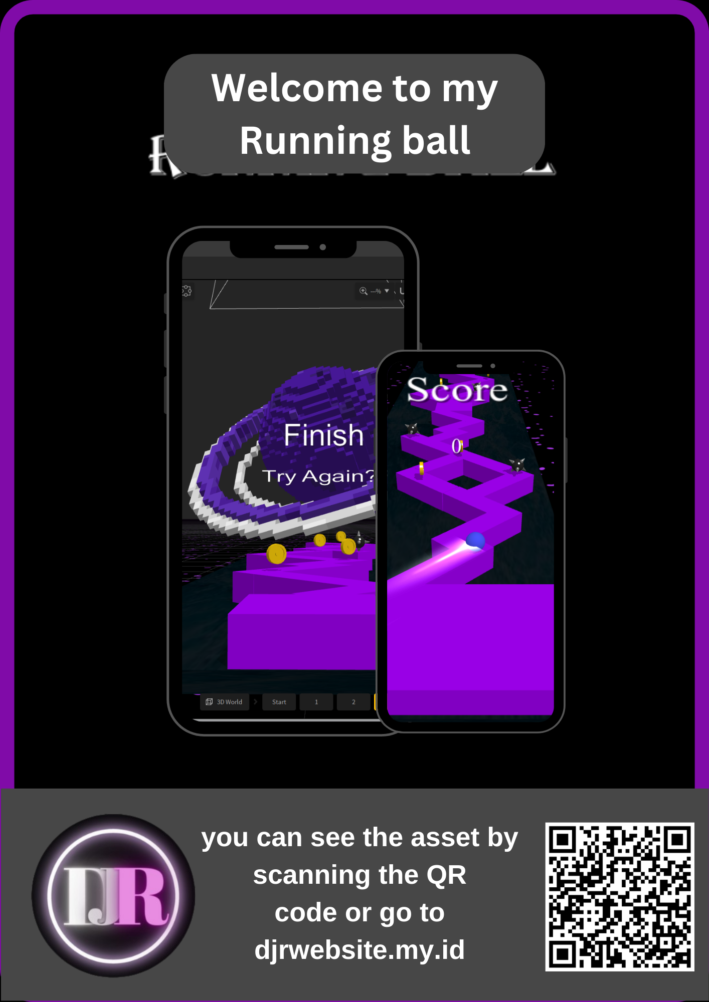 Copy of Welcome to my Running balle